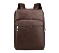 TLMDXTEU Mochila Informal de Cuero Para Hombre Mochila for hombre universitaria Casual Business(marrón)