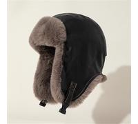 TLMDXTEU Sombrero de Invierno para Hombre Men's Winter Thickened Warm Cap Ear Protection Hat para Esquiar y Cazar(Colour 3,L)