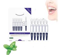 TLOPA Ampolla de pasta de dientes, suero de dientes de ampolla, enjuague bucal natural blanqueador, enjuague bucal de limpieza de 7 días, gel blanqueador de dientes, removedor de manchas para dientes (1 caja)