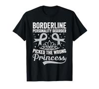 TLP seleccionó Mal el Trastorno límite de la Personalidad de la Princesa Camiseta