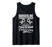 TLP seleccionó Mal el Trastorno límite de la Personalidad de la Princesa Camiseta sin Mangas