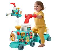 TLPEMN Andador Hablando Bebé,5 en 1 Andador Empujador Desmontable, Juguete de Actividad y Desarrollo, Aprendizaje de Caminar, Regalo Bebé desde 9 Meses