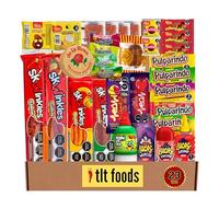 TLT FOODS Lote Dulces Mexicanos - Pack Variedad Chuches Mexicanas Picantes Para Regalar, Mix Surtido Golosinas Caramelos, Candy Box Snacks Mexico, Chamoy, Pelon Pelo Rico, Pulparindo, Tamarindo