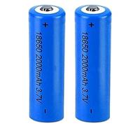 TLYA Baterías Recargables, Batería De Iones De Litio De 3.7V 2000Mah Batterías De Litio De Capacidad Completa Batería, para Luces Solares, Timbre, Luces De Jardín, 2 Piezas