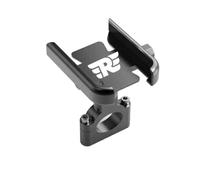 TLYSMG Soporte para teléfono móvil para motocicleta Royal Enfield Bullet/Meteor/Classic 350 500 Interceptor 650 Continental GT 535 Himalayan 411, color negro