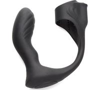 TM 7X Silicone Prostate Plug w/Cock Ring & Remote