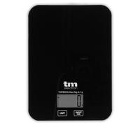 TM Electron Báscula de Cocina 5Kg Negra