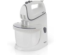 TM Electron TMPBA112 - Batidora Amasadora para repostería con bol 2.5 L y tapa antisalpicadura, 450 W