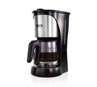 TM Electron TMPCF005 cafetera eléctrica de goteo, 1000W de potencia, jarra de 1,5L para 12 tazas y filtro extraíble