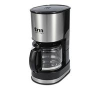 TM Electron TMPCF007 cafetera eléctrica de goteo, 600W de potencia, jarra de 0,6L para 6 tazas y filtro extraíble