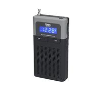 TM Electron TMRAD202 - Radio portátil Digital PLL FM/Am, Color Negro