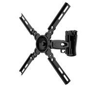TM Electron TMSLC262 Soporte Giratorio Universal con Brazo para monitores o televisores LED, OLED, LCD, Plasma de 10" hasta 24", separación 78-190mm, máx. 15Kg, VESA 200x200, Nivel de Burbuja