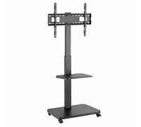 TM Electron TMSLC323 Soporte de pie Universal con Ruedas para monitores o televisores LED, OLED, LCD, Plasma de 37" hasta 75", MAX. 40Kg, VESA 600X400