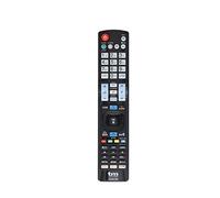 TM Electron Mando a distancia universal TMURC300 - Compatible con TV LG, VOD, Negro