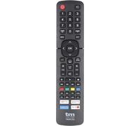TM Electron TMURC350 Mando a Distancia Universal Compatible con televisores Hisense, con Botones de Acceso Directo a Plataformas Digitales (VOD)