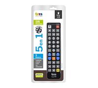 TM Electron TMURC502 - Mando a Distancia Universal Magic XXL con Teclas Grandes para Personas Mayores, Compatible con Televisores de Grandes Marcas, No Necesita Programación Ni Códigos, Negro