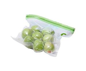 TM Electron TMVAC274 Kit de 10 Bolsas Zip para Envasar Al Vacío Reutilizables Tamaño L