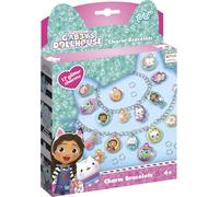 TM ESSENTIALS Gabby's Puffy - Pulsera para niños, diseño con purpurina, ideal para manualidades para niñas y niños, color morado, rosa, turquesa, amarillo