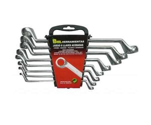 TM JGO. 8 LLAVES ESTRELLA ACODADAS FORJADAS C/C