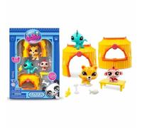 Littlest Pet Shop: Conjunto de figuras, Serie 1 - 3 piezas - Jungla