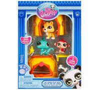 TM Toys Littlest Pet Shop zestaw dżungla + 3 figurki LPS00515