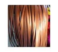 TMAOZW 3mm 500g Mixed Color PE Flat Gradient Synthetic Rattan Handmade Weaving Material Suitable for Plastic Rattan Weaving Material PE DIY Handmade(16)