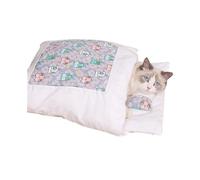 TMAOZW Cama extraíble for Perros y Gatos, Saco de Dormir for Gatos, sofás, Estera, Productos cálidos for Mascotas de Invierno, adecuados for Gatos o Perros pequeños(3,L)