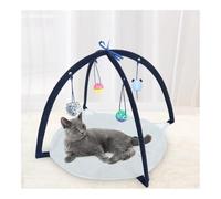 TMAOZW Estera Plegable portátil for gatos con Bolas Colgantes, Adecuada for gatos de Interior o camas for Perros pequeños