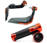 TMAX530 TMAX560 SX DX Tech MAX Motocicleta Guardamanos Mango Escudo Parabrisas Protector de Mano del Manillar(B-Orange12)