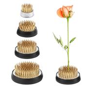 TMBMLPP 4 Soportes Redondos de Rana para Arreglos, Ikebana Redondo, Diferentes Tamaños, para Arreglos Florales, Tiendas, Oficinas, Jardines, Salones de té (23 mm/34 mm/40 mm/50 mm)
