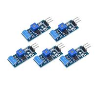Tmboryuu 5 uds SW420 módulo vibratorio Normalmente Cerrado de sensibilidad para Alarma de microcontrolador sensorial vibratorio Normalmente Cerrado
