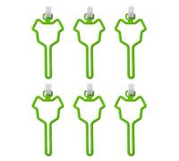 Tmboryuu 6 Clips para Bolsa de de Perro para Bolsillo o se Fija a la Correa, Clip de residuos fácil para Viajes y Caminatas diarias, Actividades Aire Libre, gestión de residuos de Mascotas