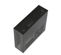 Tmboryuu A10 - Carcasa de escritorio pequeña de 7,3 L, chasis HTPC, PC de 2,5 pulgadas, discos duros de 3,5 pulgadas spacial, refrigeración de escritorio