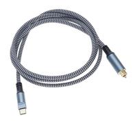 Tmboryuu Cable de sonido visual premium USB CREATE a procesador digital de 5.1 canales para teléfonos inteligentes Cable visual de PVC permanente