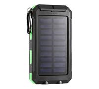 Tmboryuu Cargador Solar Batería Solar Portátil para,Cargador Solar 20000mAh, Puerto USB, Cargador Externo para teléfono Inteligent,Bancos de energía portátiles para teléfonos móviles