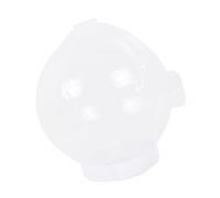 Tmboryuu Casco de protección para gatos espaciales para ventilado, tamaño ajustable, bozal transparente, accesorio de viaje para mascotas, bozal antimordedura para mascotas