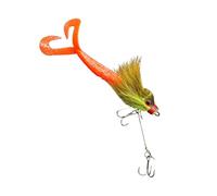 Tmboryuu Cebos flotantes Resistentes a desgarros con diseño de Peso equilibrado para Pesca en Agua Dulce, Todos los Niveles, cebos Artificiales para roedores