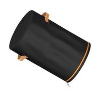 Tmboryuu Cubierta de Columna de Fuego, Resistente, Ajustable, Protector de Muebles para Exteriores, Cilindro, chimeneas, Protector de Pozo de Fuego para Cubierta de cordón de Patio