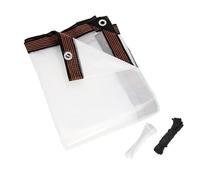 Tmboryuu Cubierta impermeable para gallineros de invierno, resistente al desgarro, resistente al viento, protectora para casas de aves de corral y refugios de animales, gallineros