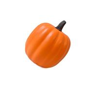 Tmboryuu Escultura de Calabaza de Espuma caprichosa Que resalta Sonrisa traviesa y decoración de Halloween e iluminada Decoración de Calabaza de Halloween Espuma