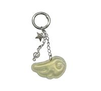 Tmboryuu Estilos Llavero de estrella Precioso accesorio para auriculares Bolso de acrílico Regalo de coreana para regalo de cumpleaños Accesorio de llavero de estrella encantadora