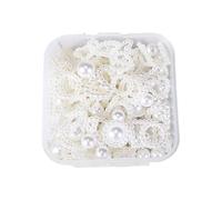 Tmboryuu Estrellas de mar Brillantes Multicolores Conchas mezclan Resina artesanía Botella Adorno para jarrón Relleno Centro de Conchas Mixtas Cuentas de Vidrio