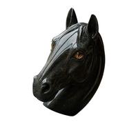 Tmboryuu Figuras de búho/Perro/Caballo Estatua Amantes de los Animales Regalo Coleccionables Decoraciones de Escritorio Esculturas de Piedra de Animales para decoración del hogar Adorno Decorativo