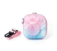 Tmboryuu Funda de transporte para cámara Mini7+/8/9/12 con bolsa de cámara resistente al agua y acolchado suave, azul rosa