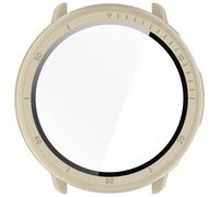 Tmboryuu Funda para reloj inteligente con película de vidrio para Active 2 protectores de pantalla, a prueba de arañazos y polvo