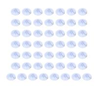 Tmboryuu Gancho de ventosa de transparente, alambre Invisible para organizar toallas, llaves, utensilios, accesorios de baño de PVC, 50 Uds