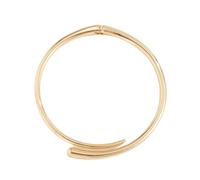 Tmboryuu Gargantilla abierta de color dorado y plateado para mujer, inspirada en África, collar ancho de metal, joyería para fiestas, talla única, como se describe, como se describe