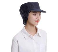 Tmboryuu Gorro de chef transpirable para cocinar, hornear y aplicaciones sanitarias con protección para el cabello, resistente al aceite, colorido capó floral, caída del cabello, elástico ajustable