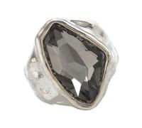 Tmboryuu Juego de collar facetado de acrílico negro modernista y 2 piezas de joyería, accesorios vanguardistas pero sofisticados, juego de accesorios de diamantes negros de moda, One Size, como se