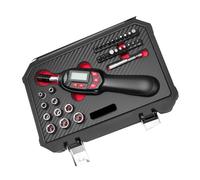 Tmboryuu Juego de llaves dinamométricas de acero de aleación, caja de almacenamiento de Control preciso, unidad de reparación de taller, torsión Digital